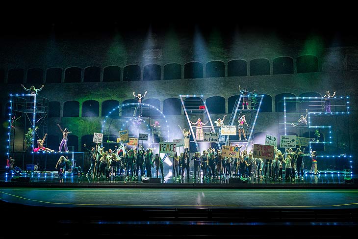 Hair - Musical vom 14.07.-30.07.2023 im Deutschen Theater (©Foto: Tobias Witzgall)